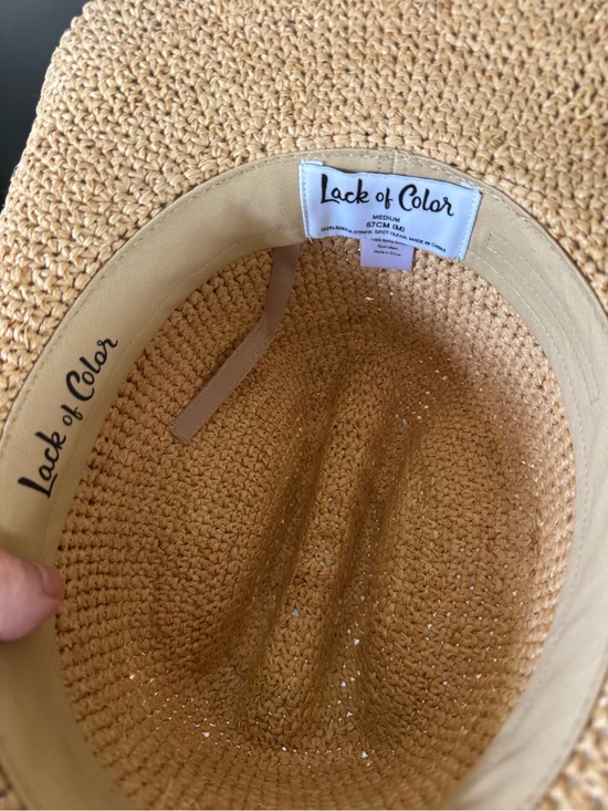 Lack of Color Tan Woven Straw CowBoy Hat main image 4
